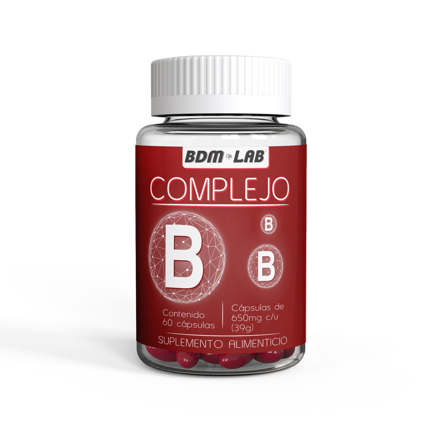 Complejo B  | Suplemento alimenticio |  60 cápsulas