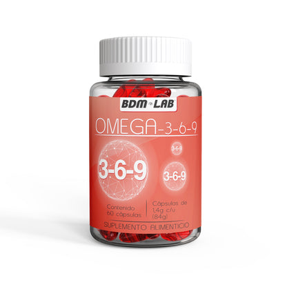 Omega 3,6,9 | 60 Capsulas | Suplemento alimenticio
