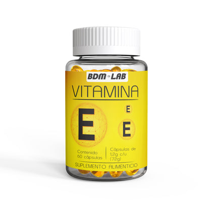 Vitamina E | Suplemento alimenticio |  60 cápsulas