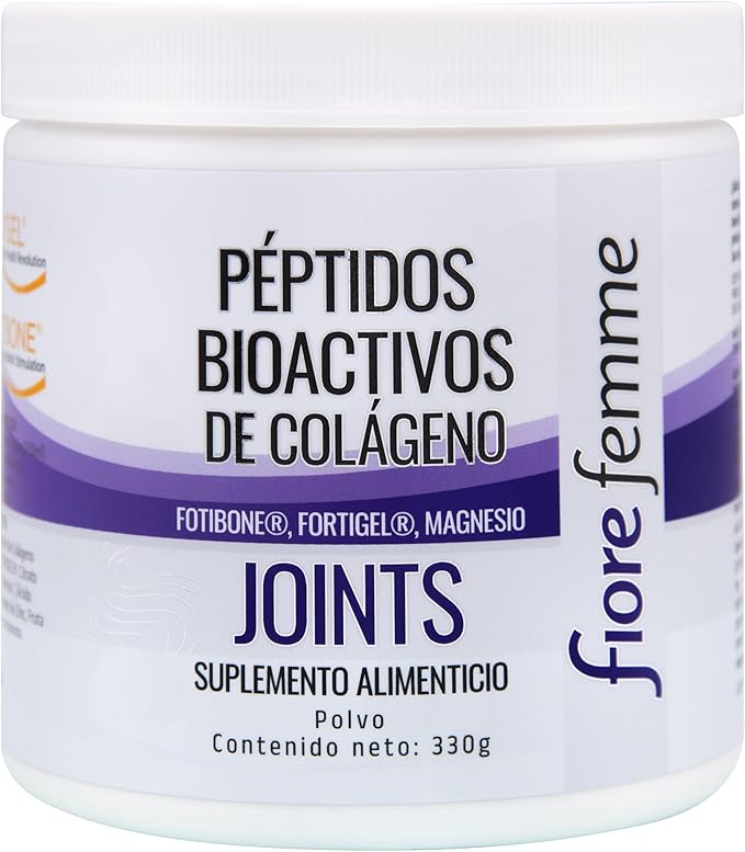 Péptidos bioactivos de Colágeno | 330 g | Fotibone | Fortigel | Magnesio