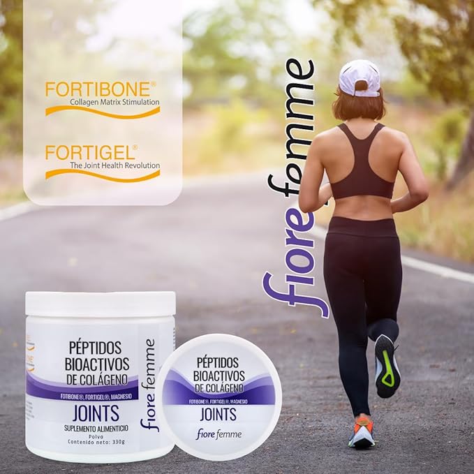 Péptidos bioactivos de Colágeno | 330 g | Fotibone | Fortigel | Magnesio